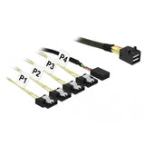 Dellock Mini Sas HD SFF-8643> 4x SATA 7 broches