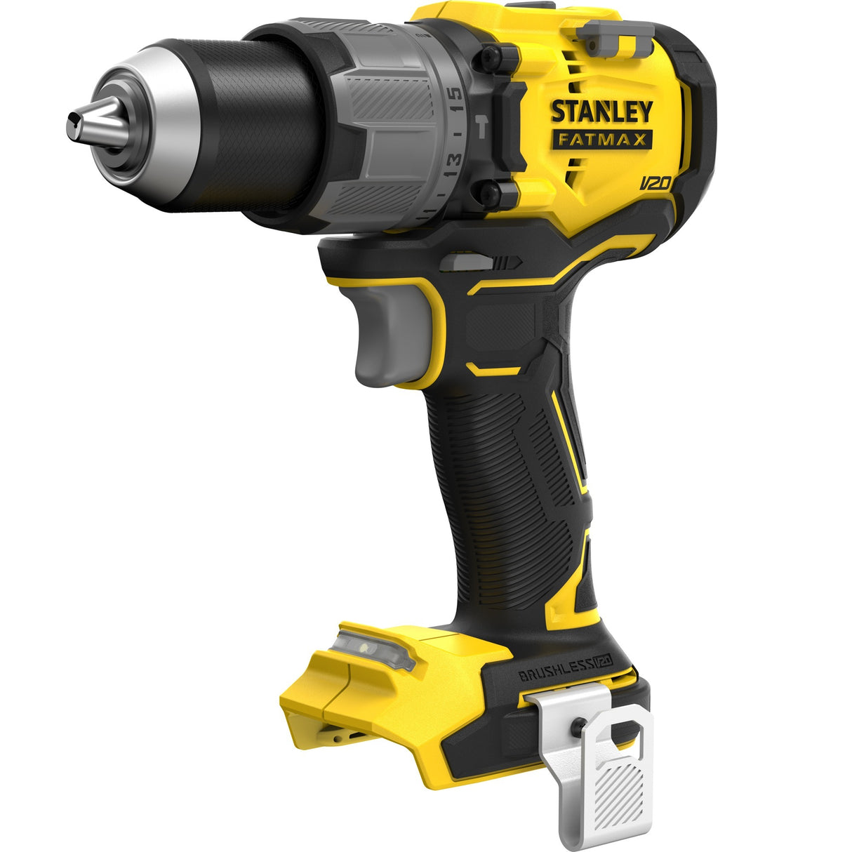 Tournevis sans balais Stanley fatmax v20 18v (jaune noir, batterie et chargeur non inclus)