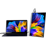 Moniteur Asus zenscreen oled mq16ahe 15.6 (argent, usb-c, mini hdmi)