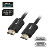 Câble Sharkoon HDMI 2.0 (noir, 10 mètres, 4k)