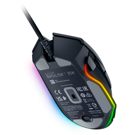 Souris de jeu Razer Basilisk v3 35k (noir, 35 000 dpi, chroma RVB)