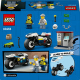 Lego city 60455 poursuite en moto par la police