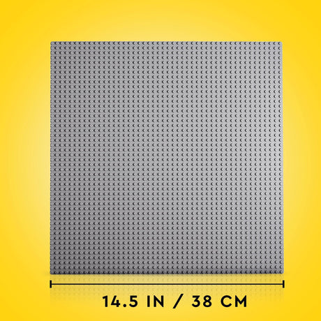 Plaque de construction Lego Classic grise 48x48, panneau de construction 11024