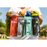 Bouteille de maintien à verrouillage à la volée Nalgene, 700 ml de boissons (grijs beige)