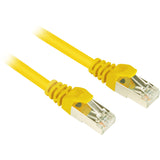 Câble réseau Sharkoon SFTP, RJ-45 avec Cat.6 (jaune, 1,5 mètres)