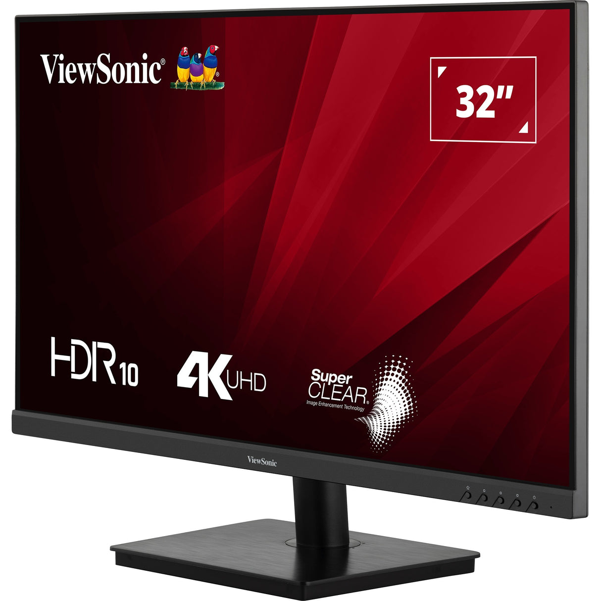 Moniteur Viewsonic VA3208-4K-HD 31,5 (noir (mat), 2x HDMI, 1x port d'affichage)