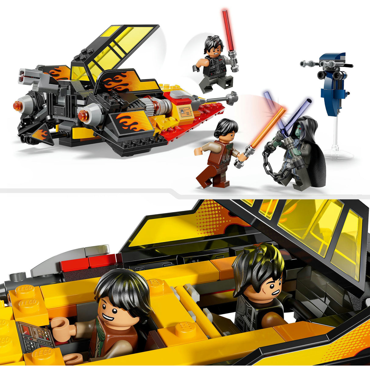 Lego star wars 75414 le snowspeeder du brûleur de force
