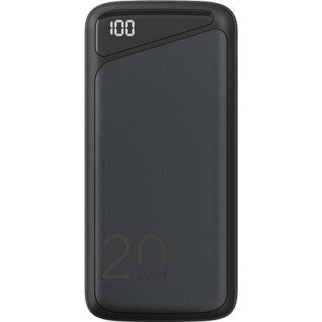 Goobay banque d'alimentation à charge rapide 20 000 mah - 74 wh (noir, USB-C PD, QC 3.0)