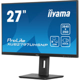 Moniteur Iiyama prolite xub2797uhsnp-b1 27 4k uhd (noir, hdmi, port d'affichage, 4x usb-a, usb-c, rj-45)