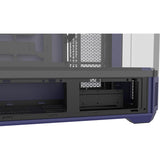Thermaltake view 600 tg future dusk big tower behuizing (paars zwart | 2x usb-a | 1x usb-c | tempered glass)