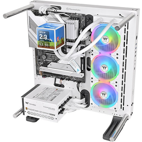 Thermaltake Minecube 360 Ultra Arbb Sync AIO Refroidisseur liquide - Refroidissement par eau Snow Edition (Blanc)