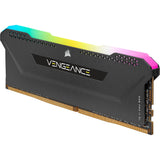 Corsair Vengeance RGB Pro SL 16 Go DDR4-3200 (2x 8 Go) RAM (noir, cmh16gx4m2e3200c16, xmp 2.0)