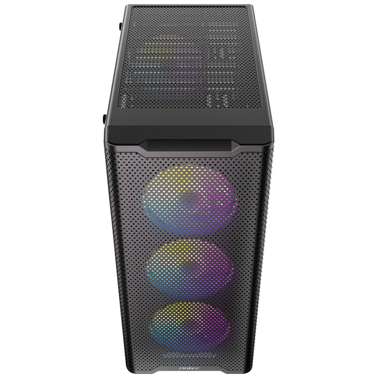 Boîtier tour midi Antec vx310 argb (noir | 3x usb-a | verre trempé)