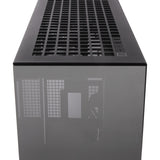 Boîtier tour midi Arctic xtender vg (noir | 2x USB-A | 1x USB-C | RVB | verre trempé)