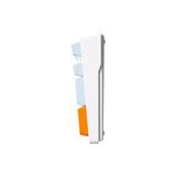 Mchose G98 Pro Orange Blue Snow Tiger Clavier de jeu mécanique RVB personnalisé tri-mode sans fil (bleu, disposition américaine (Qwerty), TTC Snow Tiger, RVB, échange à chaud, PBT double prise, sans fil | Bluetooth | USB-C)