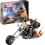 Lego Marvel - Jouet de construction de moto Mech Ghost Rider (76245)