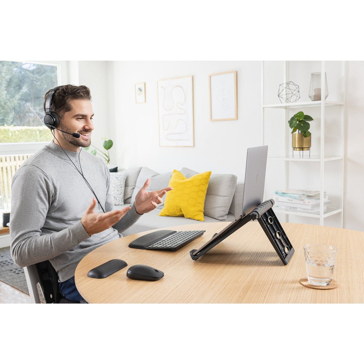 Kensington SmartFit Easy Riser EQ Support de refroidissement pour ordinateur portable (Noir)