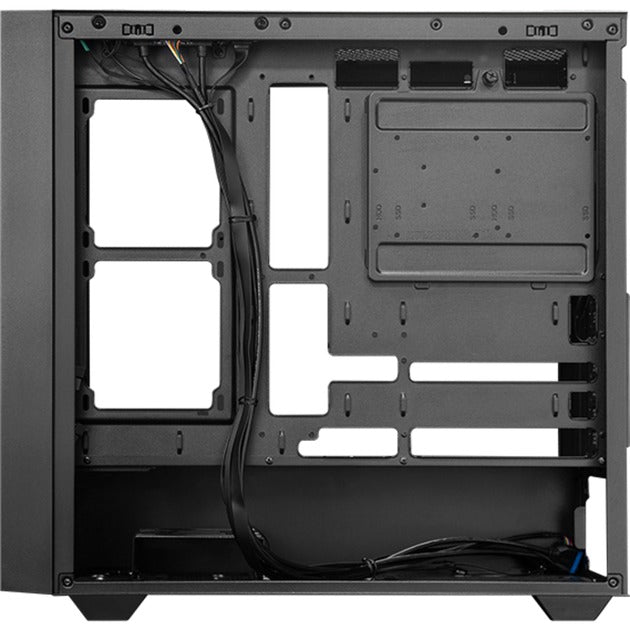 Boîtier tour midi Chieftec Night Hunter (noir | 2x USB-A | 1x USB-C | verre trempé)