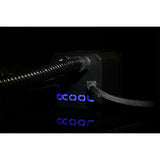 Refroidissement par eau Alphacool eisbaer 360 (noir, connecteur de ventilateur PWM à 4 broches)