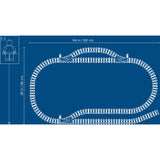 Les voies du train urbain Lego 60205