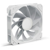 Sharkoon shark miroir rgb pwm ventilateur de boîtier inversé (blanc, 120 x 120 x 25 mm)