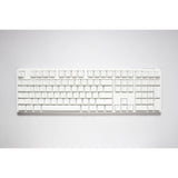 Clavier mécanique RVB blanc pur classique Ducky One 3 (blanc, disposition américaine (qwerty), cerise mx speed silver, 100 %, LED RVB, pbt double-shot, remplaçable à chaud, mécanique charlatan)