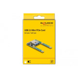 Dellock Dellock Mini PCIe I O 1 X USB 2.0 Type-A Femelle Femelle