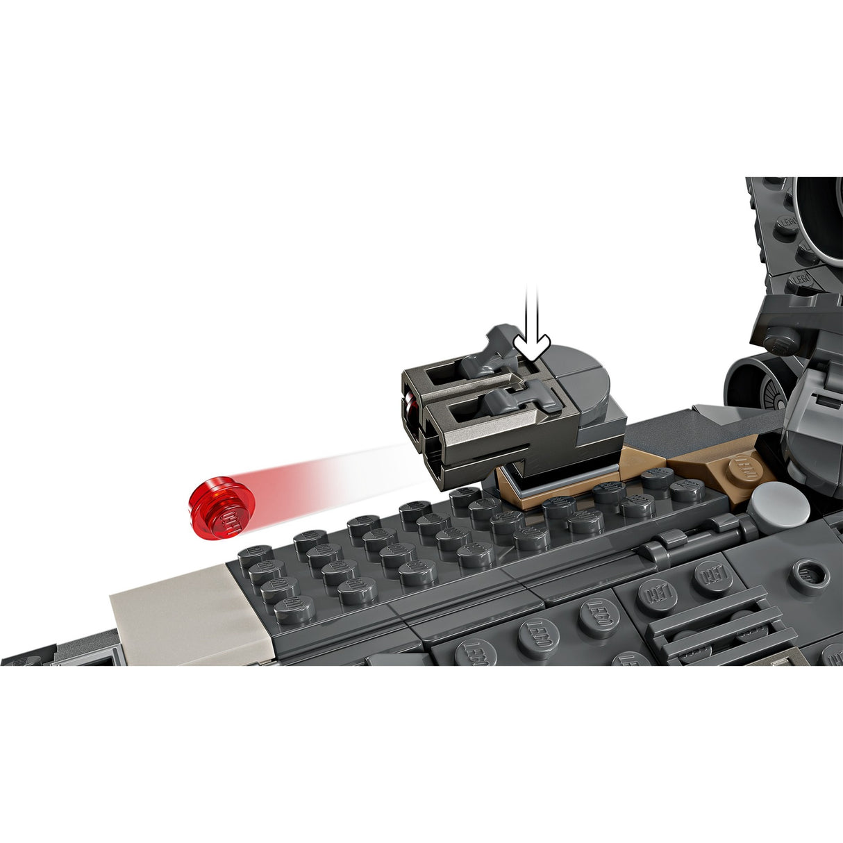Lego star wars 75374 la cendre d'onyx