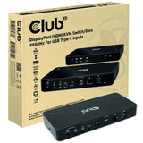 Station d'accueil HDMI DisplayPort Club 3D 4k60hz