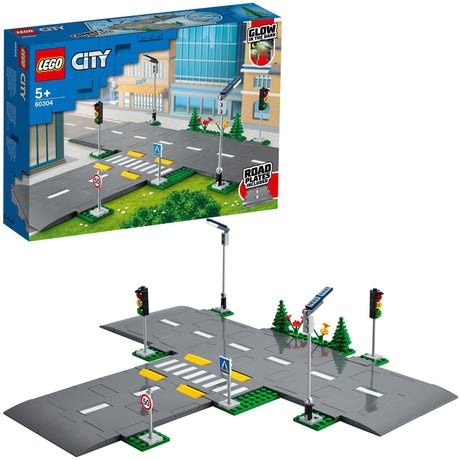 Plaques routières Lego city 60304