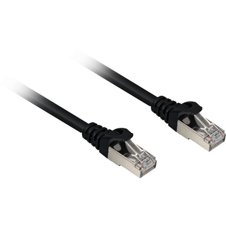 Câble réseau Sharkoon SFTP, RJ-45 avec Cat.6a (noir, 10 mètres, sans halogène)