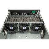 Rack minier Inter-tech 4f28, boîtier de serveur (noir | 2x USB-A)