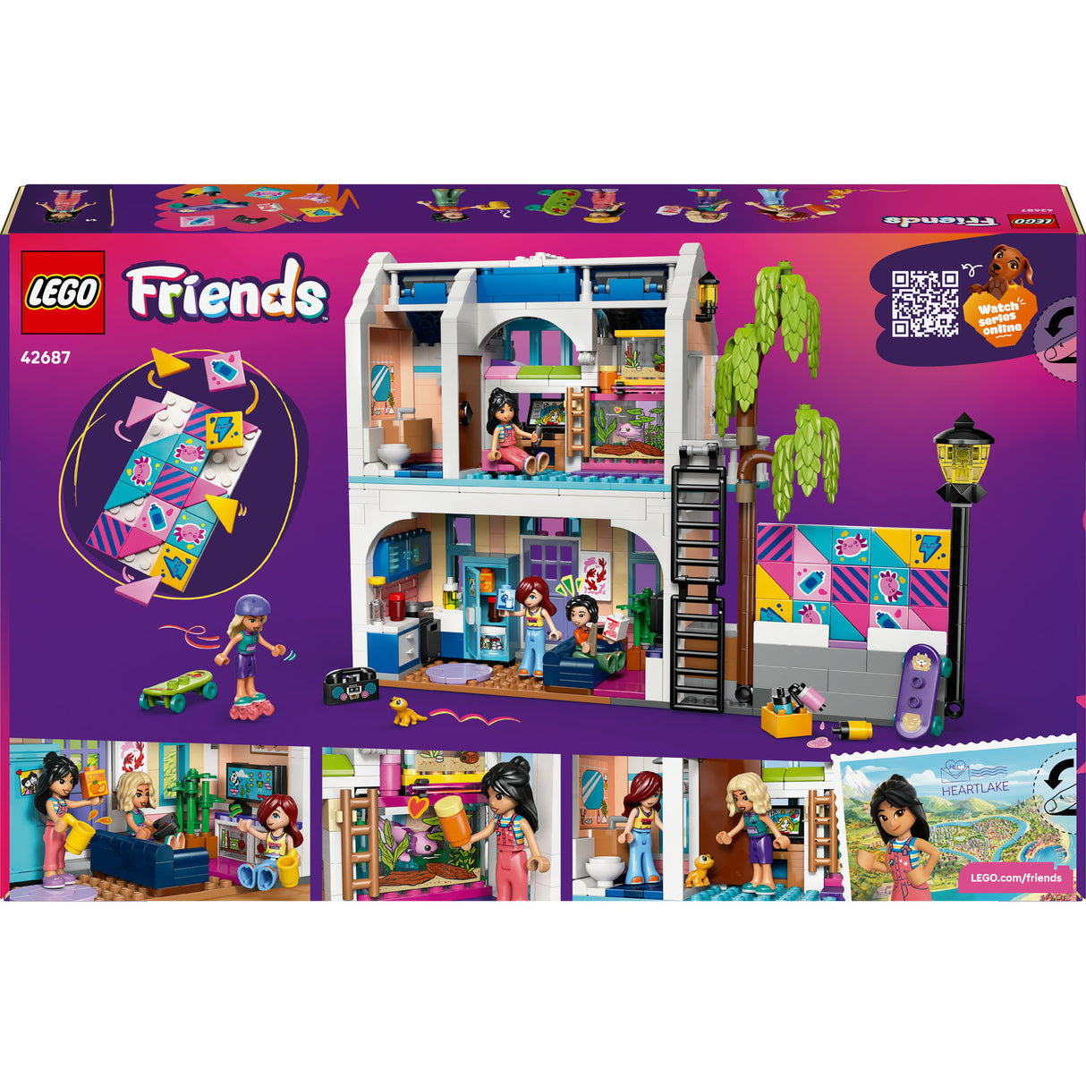 Lego Friends - jouet de construction la maison de Liann (42687)
