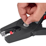 Pince à dénuder automatique Knipex | longueur 195 mm | 0,08-16 (AWG 28-5) mm² | 1 pièce - 12 52 195 - 12 52 195