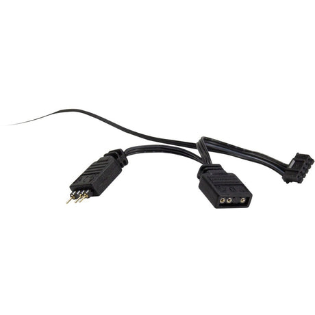 Inter-tech argus rs-071 rgb 120x120x25 ventilateur de boîtier (noir, 120 x 120 x 25 mm, pwm)