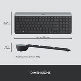 Logitech MK470 Slim Wireless Keyboard and Mouse Combo