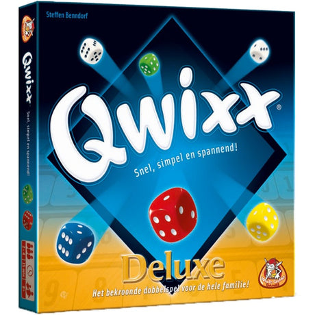 White goblin games qwixx jeu de dés deluxe (néerlandais, 2 - 4 joueurs, 15 minutes, à partir de 8 ans)