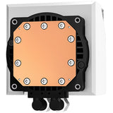 Refroidissement par eau Deepcool lt360 argb (blanc, connecteur de ventilateur PWM à 4 broches)