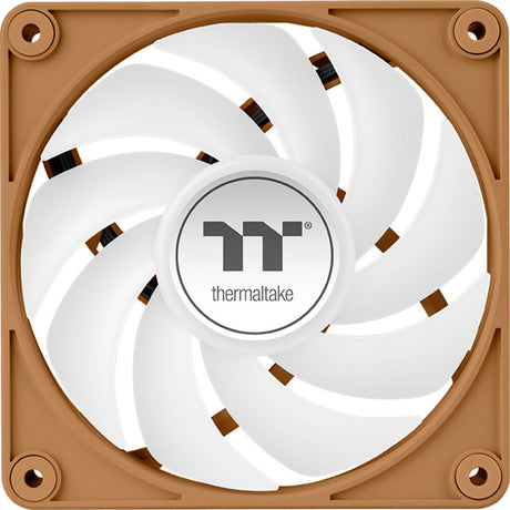 Thermaltake ct120 ex argb sync pc cooling fan gravel sand (3-fan pack) case fans (lichtbruin, 3 stuks, 120 x 120 x 25 mm, pwm)
