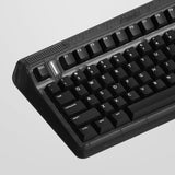 Clavier mécanique sans fil côté obscur Iqunix og80 (noir, disposition américaine (qwerty), marron gateron, 80 % (tkl), LED RVB, échangeable à chaud, pbt, 2,4 GHz | Bluetooth 5.1 | USB-C)