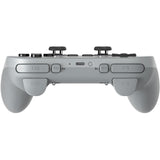 Manette de jeu bluetooth 8bitdo pro 3 (gris noir, switch 1 2, pc, android, usb bluetooth 2,4 ghz)