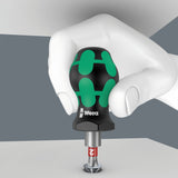Wera kraftform kompakt stubby 1, jeu d'embouts 19 pièces (noir vert)