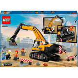 LEGO CITY 60420 Excavatrice jaune