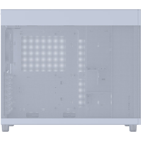 Asus prime ap303 - tempered glass panel midi tower behuizing (wit | 2x usb-a | 1x usb-c | tempered glass)