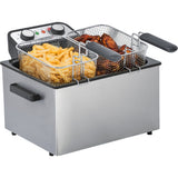 Friteuse Steba df 300 (acier inoxydable, 5,0 litres)
