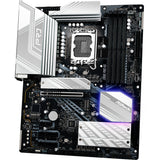 Carte mère Asrock Z890 Pro RS Socket 1851 (noir et blanc, RAID, 2,5 Go-LAN, Son, ATX)