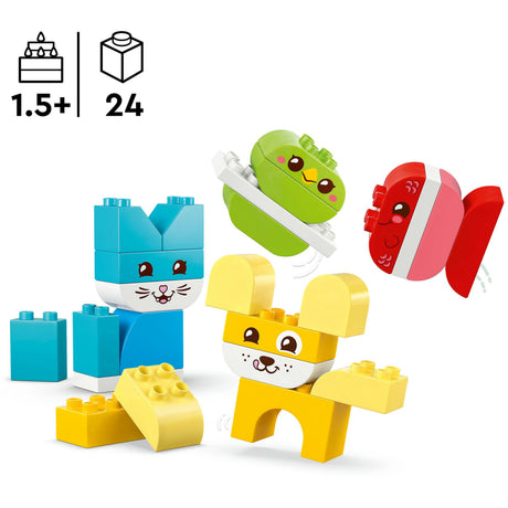 Lego Duplo 10477 3-en-1 mes premiers animaux créatifs