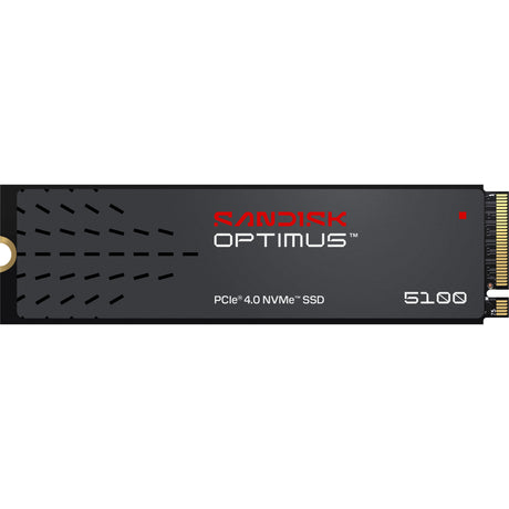 Sandisk optimus 5100 500 gb ssd (zwart, pcie 4.0 x4, nvme m.2 2280)