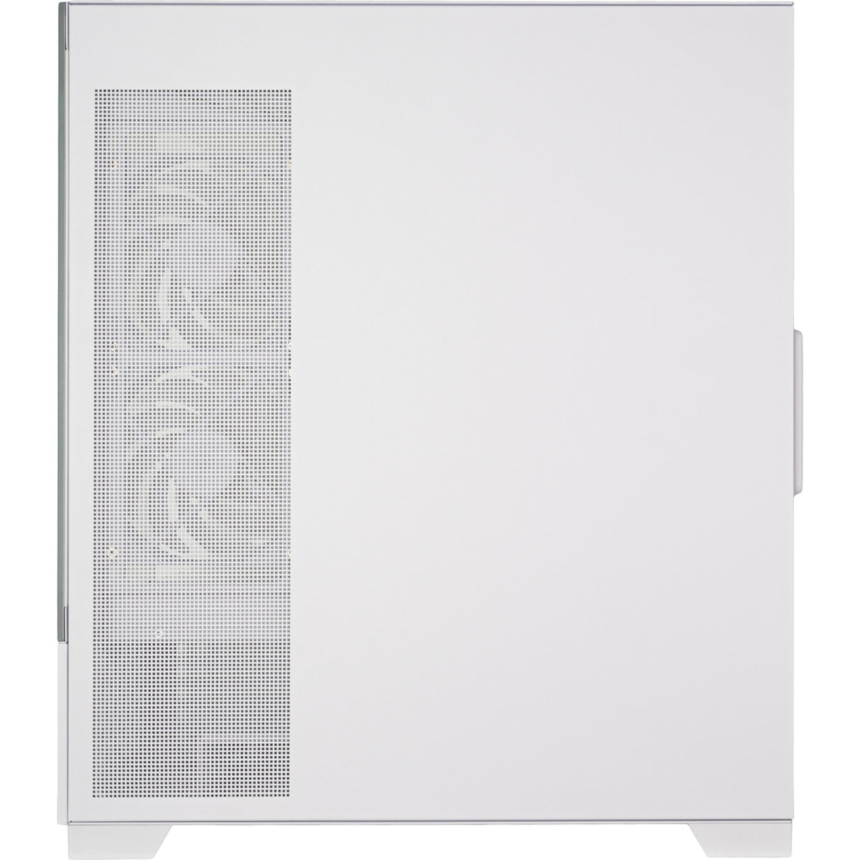 Boîtier mini tour Silverstone lucid 05 (blanc | 2x USB-A | 1x USB-C | RVB | verre trempé)