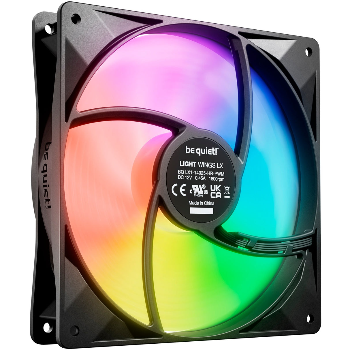 Soyez silencieux! pack triple haute vitesse light lx 140 mm pwm